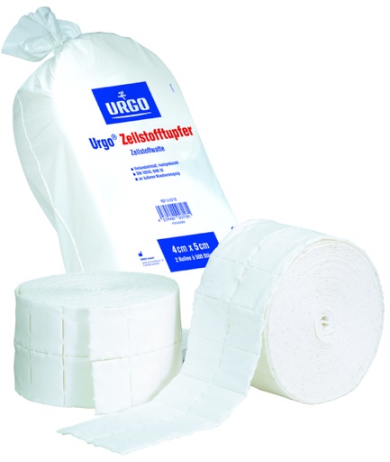 [15458-01] URGO Cellulose swabs 4.0 cm x 5.0 cm