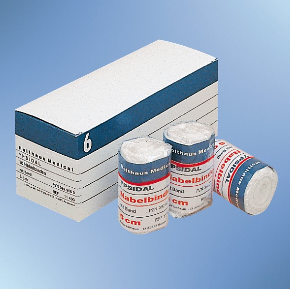 HOLTHAUS YPSIDAL Umbilical bandage with foil and box