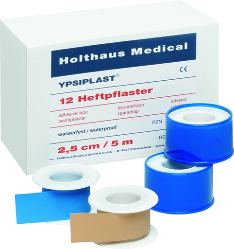 [16533-01] HOLTHAUS YPSIPLAST Heftpflaster Spule wasserfest