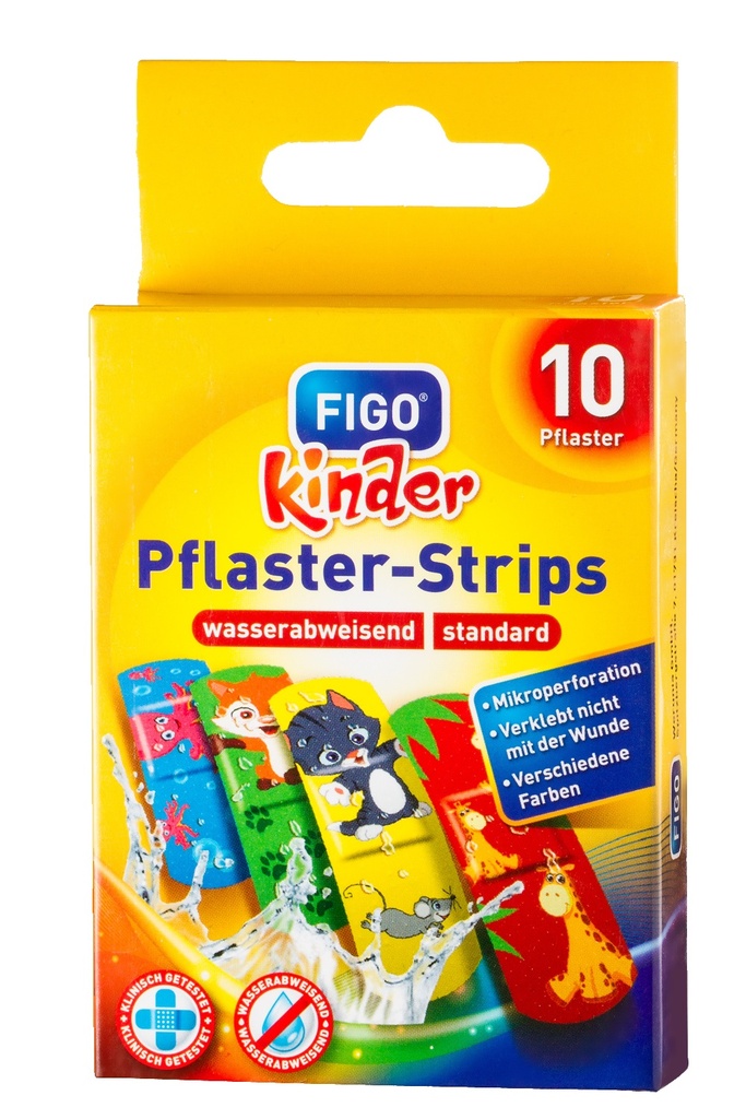 FIGO Kinder Pflaster-Strips Tiere