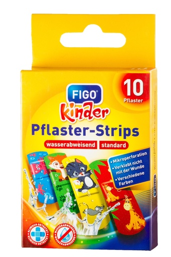 [21432-01] FIGO Kinder Pflaster-Strips Tiere