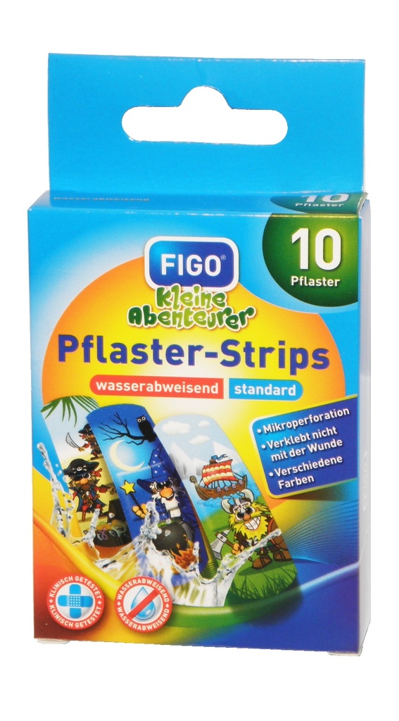 FIGO Kinder Pflaster-Strips Kleine Abenteurer