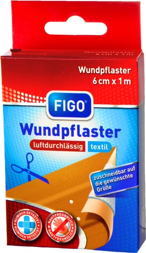 [21437-01] FIGO Wundpflaster 1m x 6cm