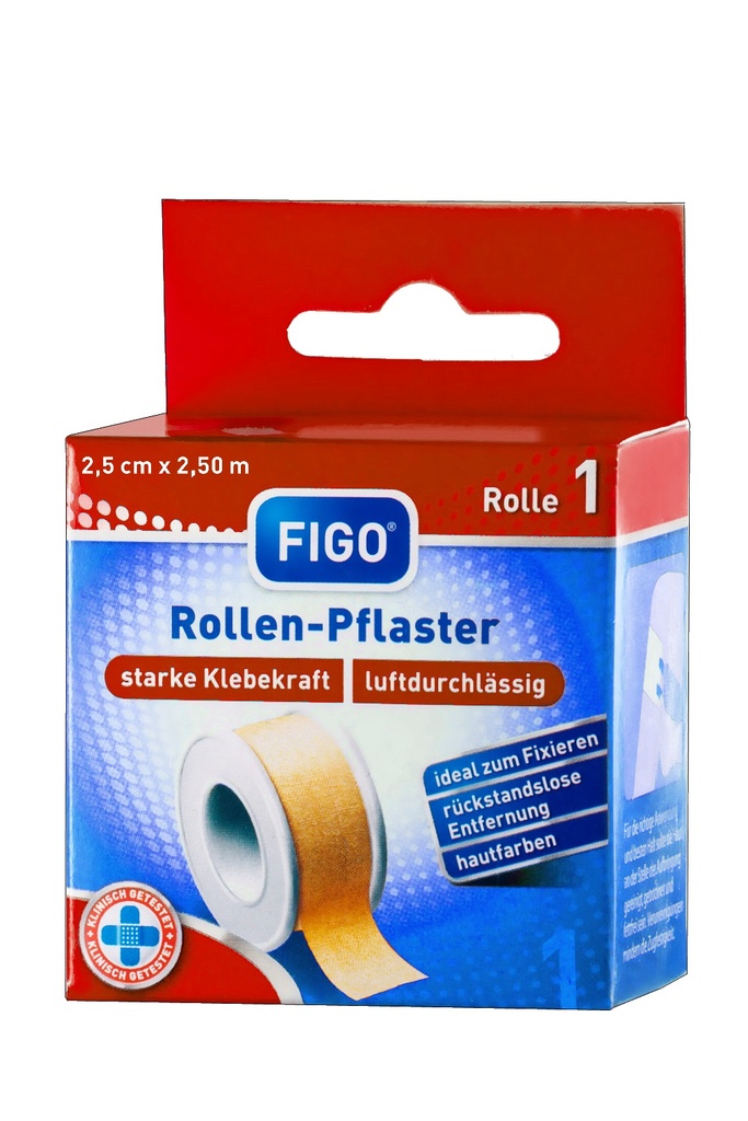 FIGO Adhesive tape reel, 1.25 cm x 5 m