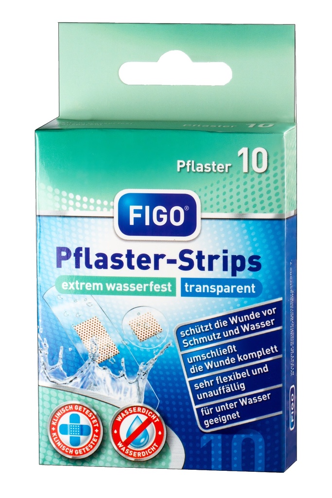 FIGO Wound plaster extremely waterproof 10 pieces