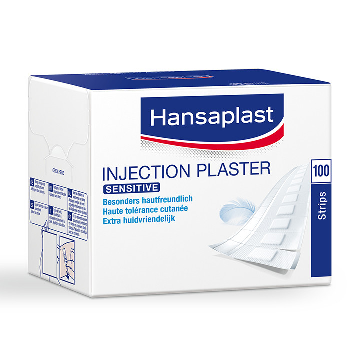 BSN Hansaplast Sensitive Injektionspflaster, weiß, 1,9 x 4 cm