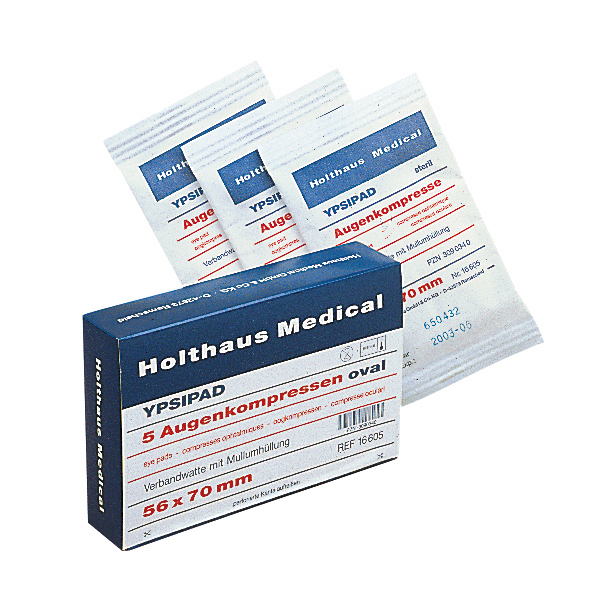 HOLTHAUS YPSIPAD Eye compress sterile