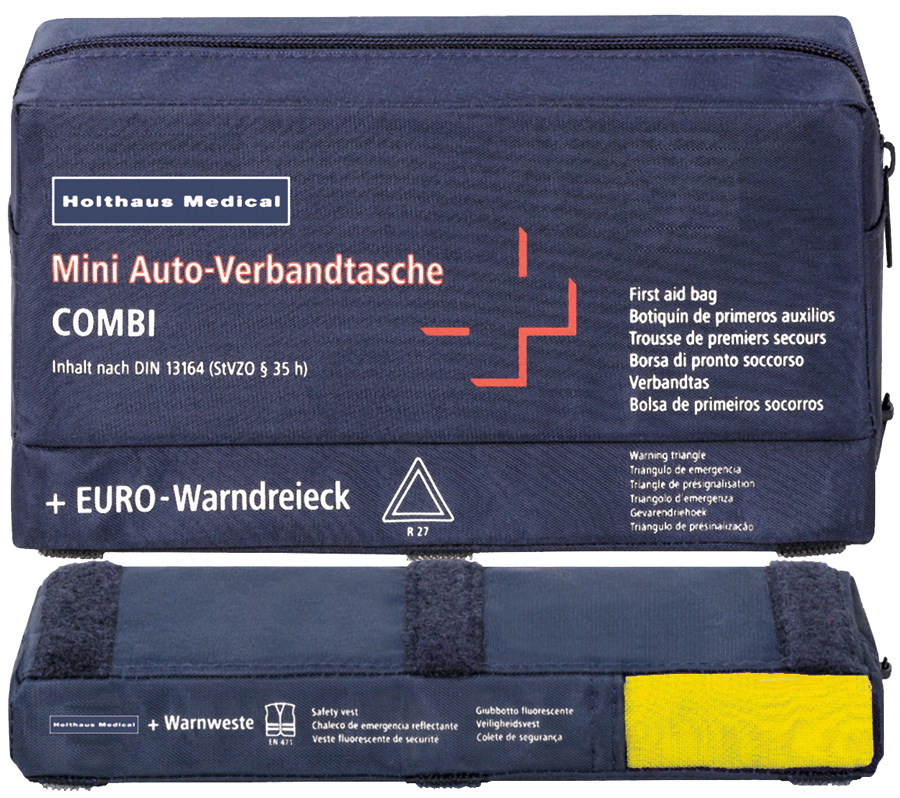 HOLTHAUS Mini 3 in 1 Verbandtasche/ Kombitasche