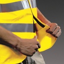 HOLTHAUS High-visibility vest according to ISO 20471, yellow
