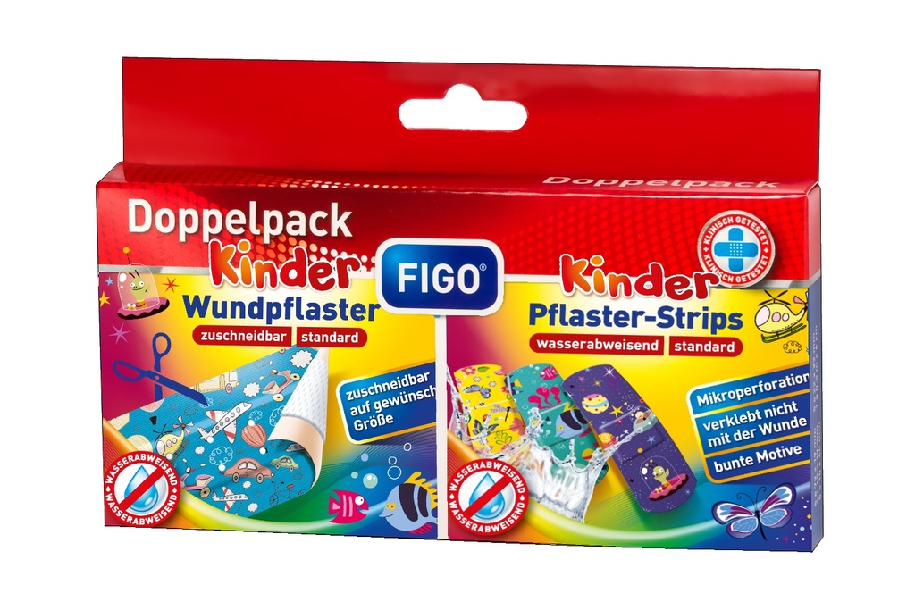 FIGO Doppelpack Kinderpflaster