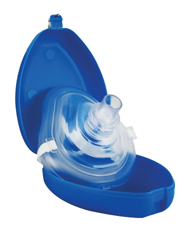 HUM AERObag PMB06 Pocket mask incl. gloves blue