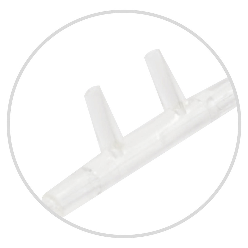 HUM AEROpart 11-S O2 Nasal cannula 2.0 m, straight nasal prong Adult