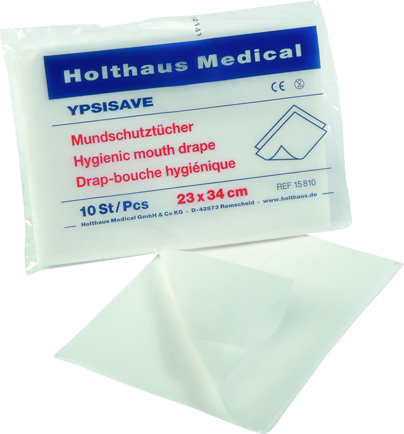 HOLTHAUS YPSISAVE Face mask wipes 20 x 30 cm