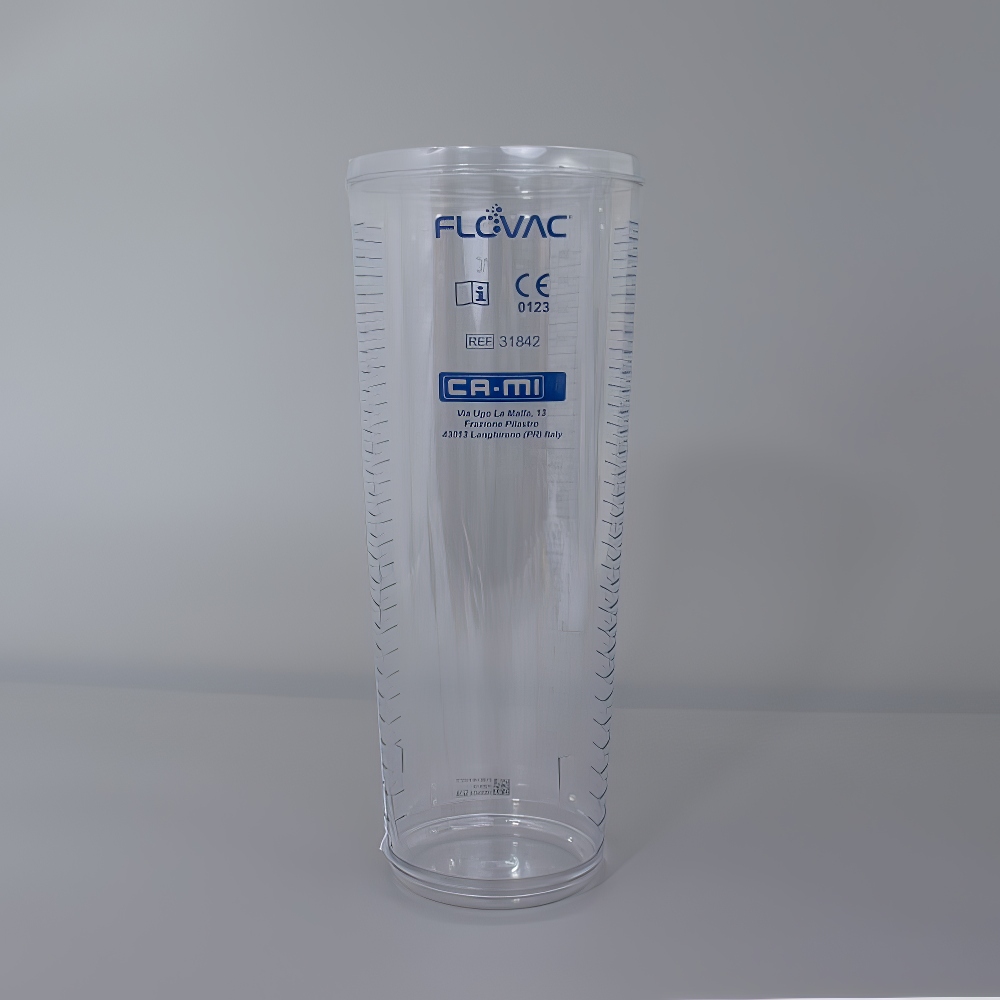 FLOVAC Canister 3L without lid for disposable bag