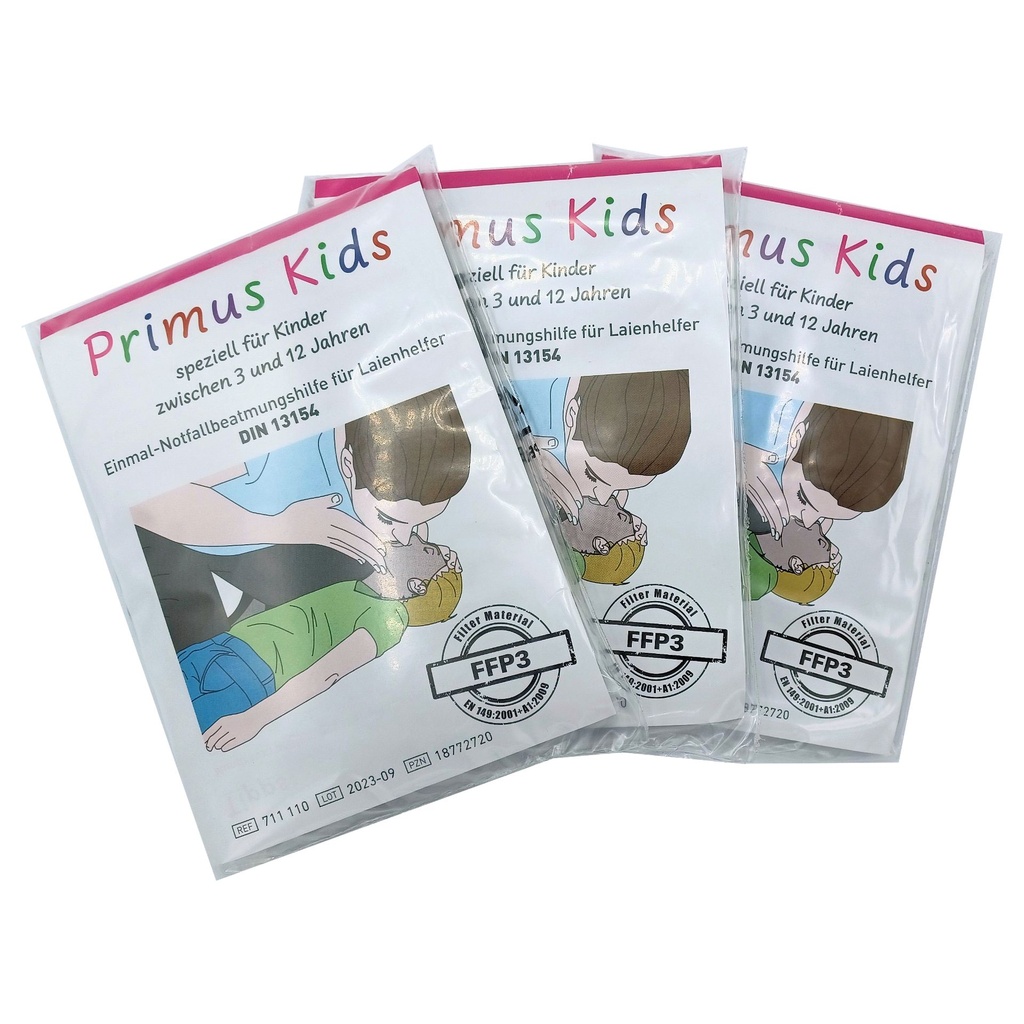 EKASTU Disposable Emergency Resuscitation Aid Primus Kids