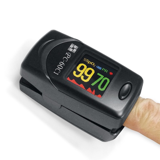 [10580-01] CREATIVE MEDICAL Finger Pulse Oximeter PC 60C Pro