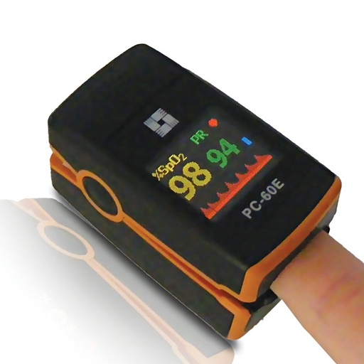 [10581-01] CREATIVE MEDICAL Finger Pulse Oximeter PC 60E