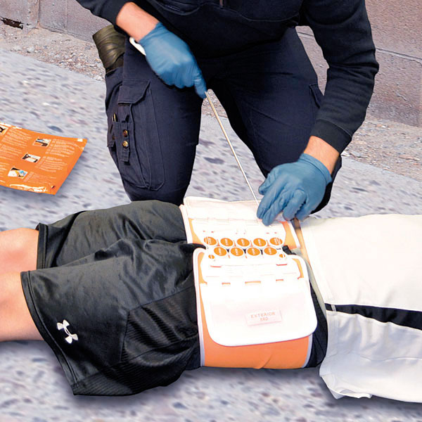 T-POD Responder Beckenschlinge weiß/Orange