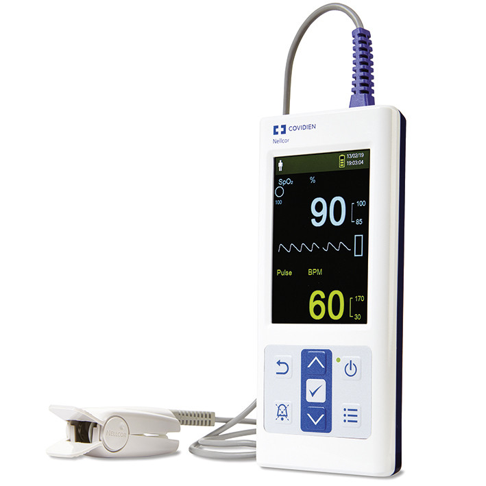 NELLCOR Handheld Pulsoximeter PM10N inkl. DS100A Sensor