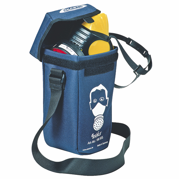 EKASTU Dimensionally stable carrying and storage bag for half mask