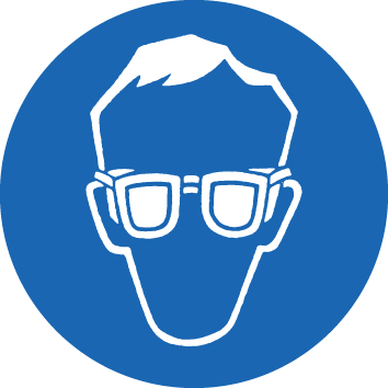HOLTHAUS Mandatory sign Eye protection
