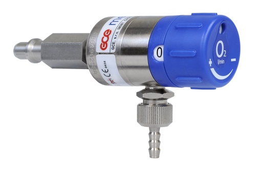[20059-01] GT-GASTECH Mediflow Ultra 25, ZGA, Pressure reducer for med O2
