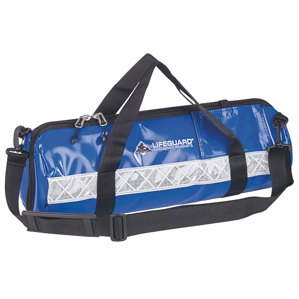 LIFEGUARD Lifeguard Notfall-Sauerstofftasche, blau/schwarz, leer
