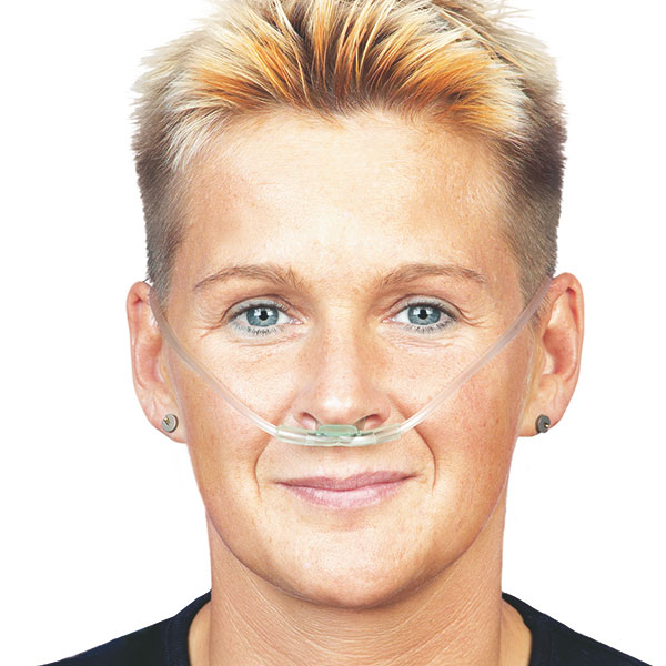 SERVO Sauerstoffbrille Soft mit 0,5 m Schlauch