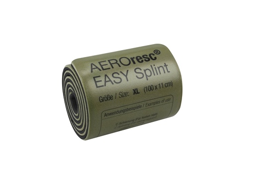 [21041-01] HUM AEROresc IMT02-SPT Easy Splint Universalschiene Set, olivgrün/grau