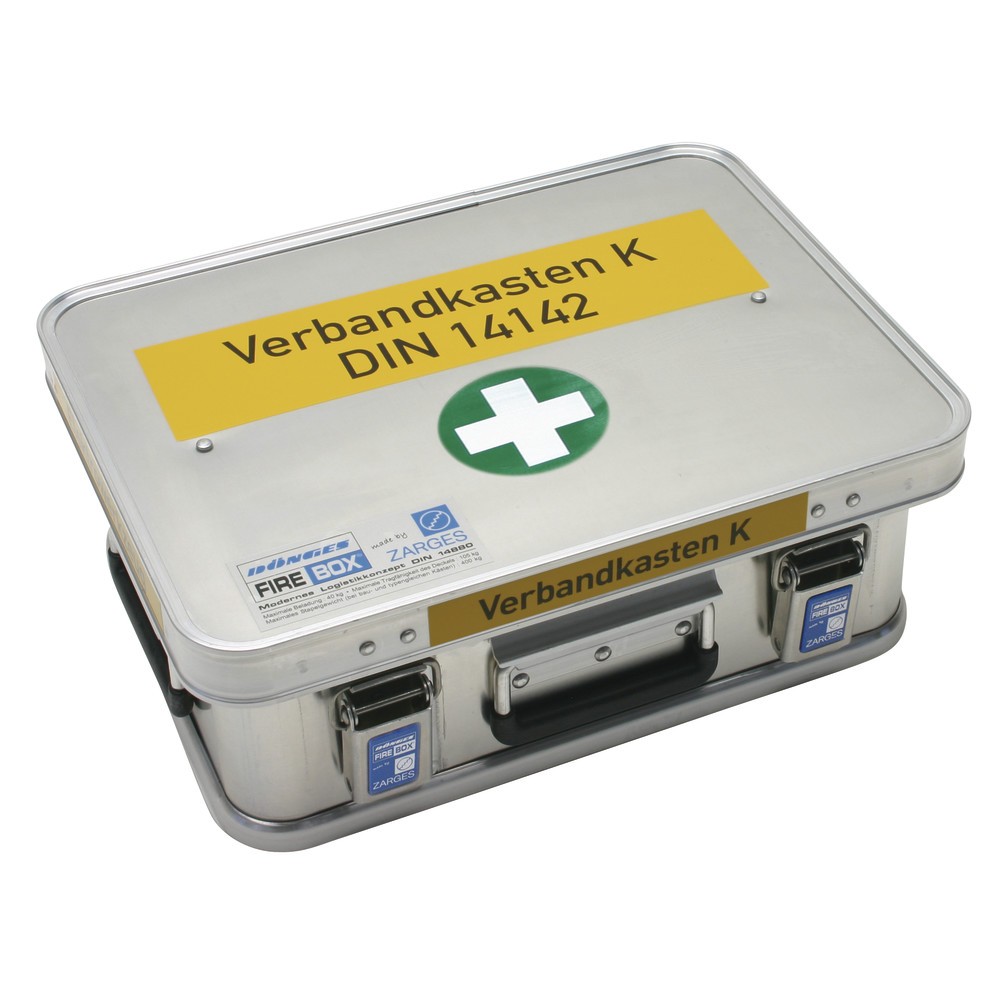 Dönges Fire Brigade First Aid Kit DIN 14142 in FireBox