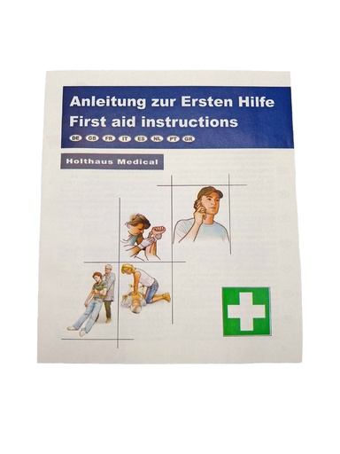 [21749-01] HOLTHAUS Instruction First Aid 8-language