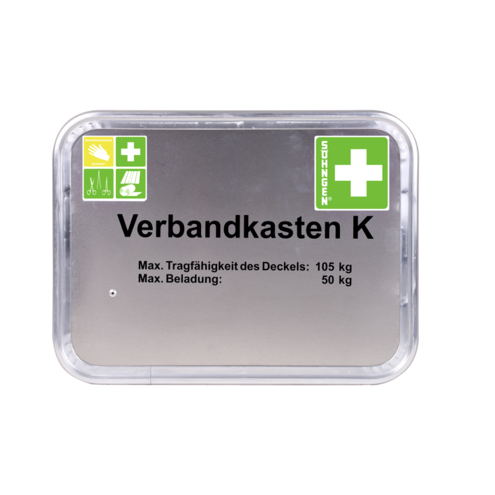 SÖHNGEN Fire brigade first aid box K ALU DIN 14880/14142