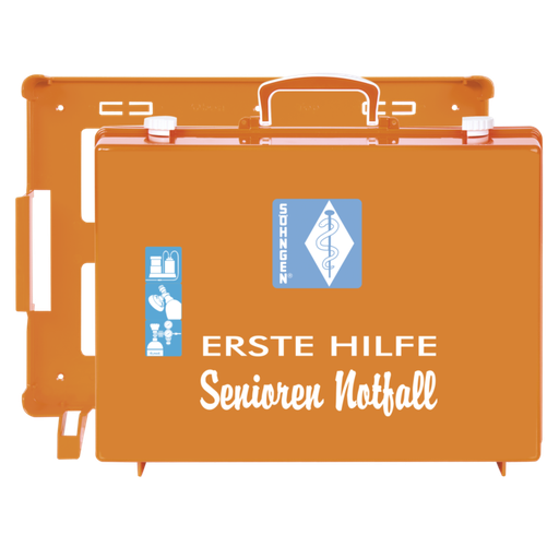 [21777-01] SÖHNGEN Erste Hilfe Senioren Notfall, MT-CD orange gefüllt