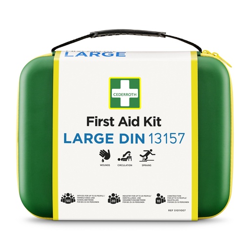 [22039-01] CEDERROTH First Aid Kit groß DIN 13157