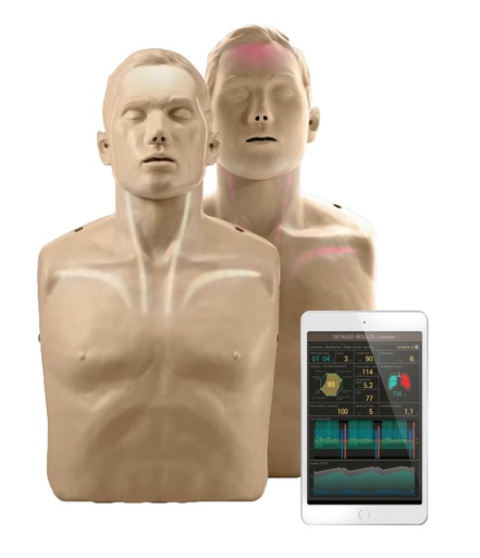 [22262-01] BRAYDEN PRO LED System red CPR Training Manikin