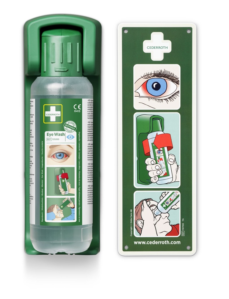 CEDERROTH Wandhalterung für Augendusche 500 ml