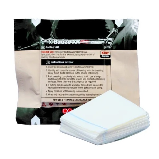 [24667-01] HEMCON ChitoGauze XR PRO Gazeverband, 7,5 cm x 3,7 m