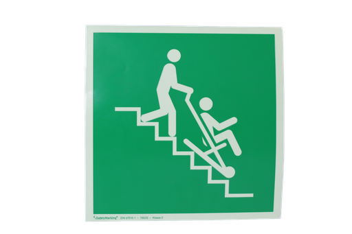 [24839-01] EVAC Pictogram sign Evacuation chair, luminous
