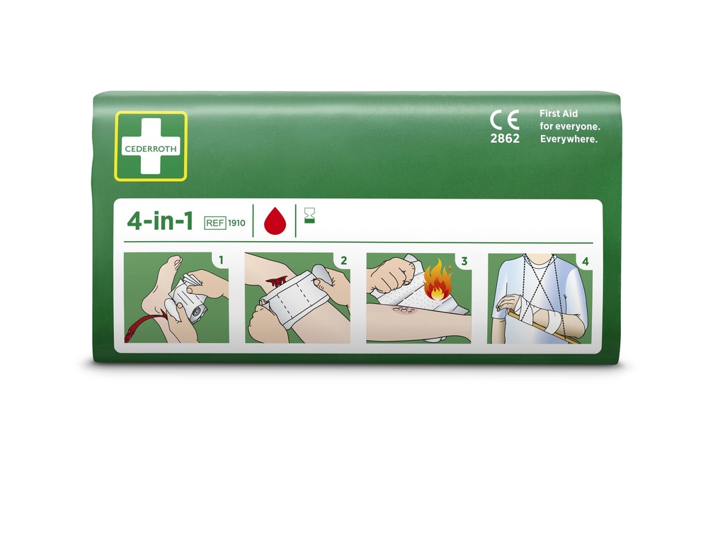 CEDERROTH Nachfüllpackungen, 4-in-1 Blutstiller