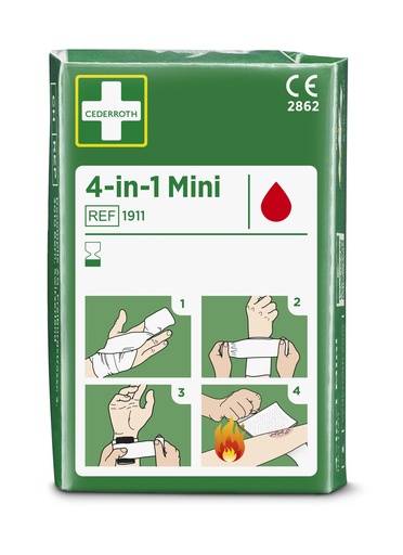 [24920-01] CEDERROTH Nachfüllpackungen, 4-in-1 Mini-Blutstiller