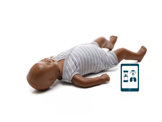 LAERDAL Little Baby QCPR Reanimationspuppe - Dunkelhäutig