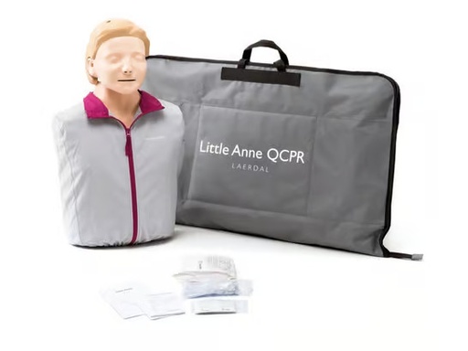 [24963-01] LAERDAL Little Anne QCPR Resuscitation manikin Starter kit