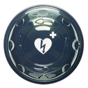 ROTAID Solid Plus AED Wall cabinet - Smoked glass look