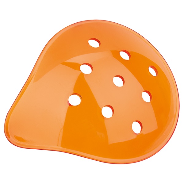 LIFEGUARD Eye Shield, Eye protection made of polycarbonate orange
