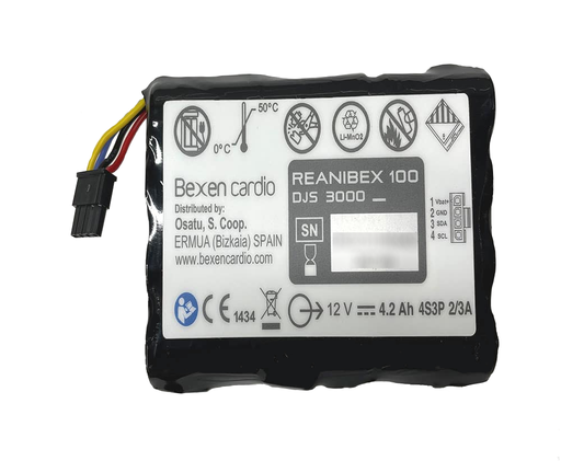 [25552-01] BEXEN Reanibex 100 AED Ersatz Batterie