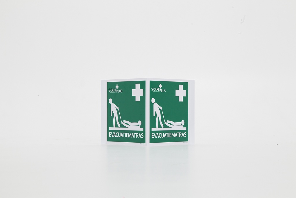 S-CAPEPLUS Panorama Pictogram for evacuation mattresses