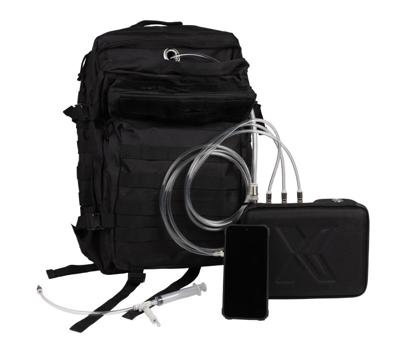 ERLERZIMMER Tragbares Gerät zur Blutungsdarstellung