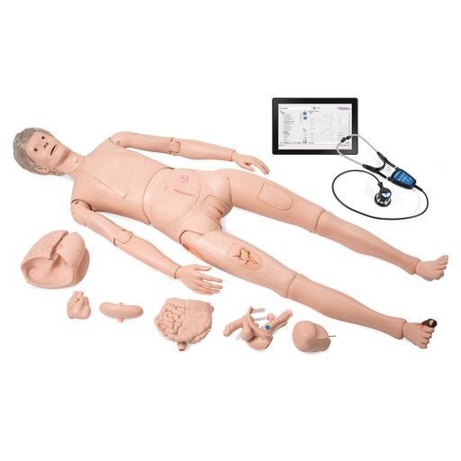 [23203-01] 3B Nikki Krankenpflegepuppe mit Auskultation