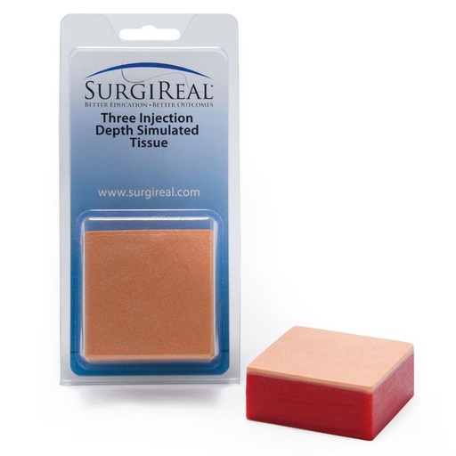 [24654-01] ERLERZIMMER Simulated Tissue with three Injection Depths