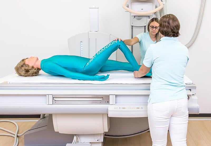 ERLERZIMMER Ganzkörper Röntgenphantom